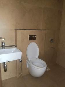 Common Bathroom Image of 550 Sq.ft 1 BHK Apartment / Flat for sale in SD Siennaa Wing A, Kandivali East Mumbai for Rs. 12000000