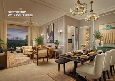 Hall Image of 2688 Sq.ft 4 BHK Apartment / Flat for sale in Hiranandani Maitri Park, Chembur Mumbai for Rs. 99750000