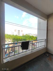Balcony Image of 1000 Sq.ft 1 BHK Apartment / Flat for rent in Sai Krupa Galaxy Phase II, Thergaon Pune for Rs. 16000