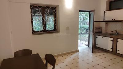 Kitchen Image of 915 Sq.ft 1.5 BHK Independent House for rent in Chorao Goa for Rs. 25000