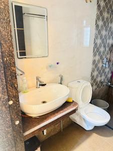 Bathroom Image of 1200 Sq.ft 3 BHK Apartment / Flat for rent in Devashri Vasudev Vihar, Panjim Goa for Rs. 75000