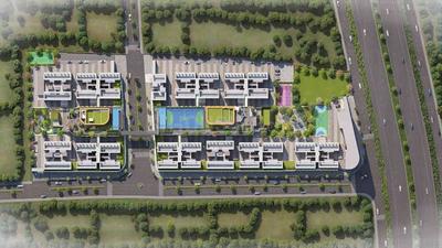 Image of 985 Sq.ft 2 BHK Apartment / Flat for sale in My Home Sanctuary Phase I, Mamurdi, Pune for Rs. 6500000