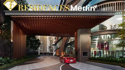 Image of 960 Sq.ft 3 BHK Apartment / Flat for sale in F Residences Merlin Phase 1, Rajarhat, Kolkata for Rs. 12300000
