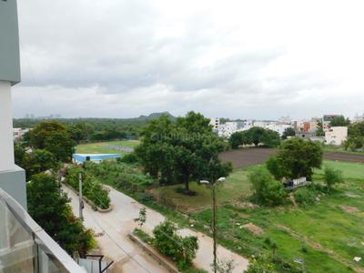 Balcony Image of 1580 Sq.ft 3 BHK Apartment / Flat for rent in Bandlaguda Jagir Hyderabad for Rs. 32000