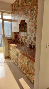 Kitchen Image of 1000 Sq.ft 3 BHK Apartment / Flat for sale in Uninav Heights, Raj Nagar Extension Ghaziabad for Rs. 10000000