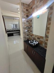 Kitchen Image of 1250 Sq.ft 2 BHK Apartment / Flat for rent in Pushkar Maple, Dharampeth Nagpur for Rs. 20000