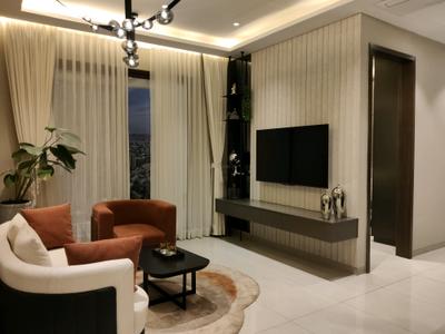 Living Room Image of 1000 Sq.ft 2 BHK Apartment / Flat for sale in Raymond Ten X Era Raymond Realty Tower A, Thane West Thane for Rs. 21000000