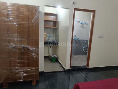 Kitchen Image of 400 Sq.ft 1 RK Independent House for rent in Sector 128 Noida for Rs. 13500
