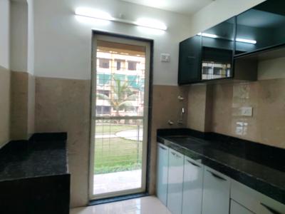 Kitchen Image of 650 Sq.ft 1 BHK Apartment / Flat for sale in Madhav Vatika, Palghar Mumbai for Rs. 2600001