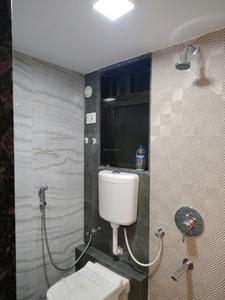 Bedroom Three Image of 1300 Sq.ft 3 BHK Apartment / Flat for rent in Thane West Thane for Rs. 55000