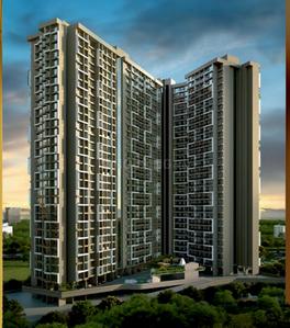 Image of 900 Sq.ft 2 BHK Apartment / Flat for sale in Gajra Bhoomi Castle Phase I, Shilgaon, Thane for Rs. 5900000