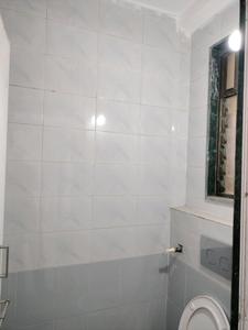 Common Bathroom One Image of 600 Sq.ft 1 BHK Apartment / Flat for rent in Bharat Vihar New Delhi for Rs. 22000