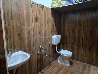 Bathroom Image of 400 Sq.ft 1 RK Studio for rent in Kalkere Bengaluru for Rs. 7000