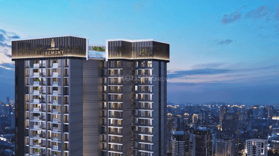 Image of 1052 Sq.ft 2 BHK Apartment / Flat for sale in Darsshan Promesa Fremont, Parel, Mumbai for Rs. 32500000