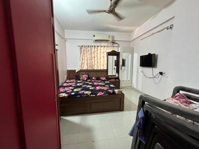 Bedroom Image of 1550 Sq.ft 3 BHK Apartment / Flat for rent in Shikhar Balaji Heights, Mahalakshmi Nagar Indore for Rs. 35000