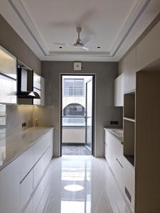 Kitchen Image of 1800 Sq.ft 3 BHK Builder Floor for rent in Raja Garden New Delhi for Rs. 85000