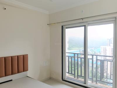 Bedroom Image of 550 Sq.ft 1 BHK Apartment / Flat for rent in Raunak Bliss Phase A A3, Kasarvadavali Thane for Rs. 26000