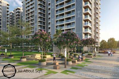 Image of 2300 Sq.ft 3 BHK Apartment / Flat for sale in Vesu, Surat for Rs. 12600000