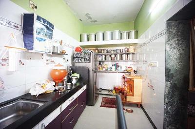 Kitchen Image of 387 Sq.ft 1 BHK Independent House for sale in Bapunagar Ahmedabad for Rs. 6000000