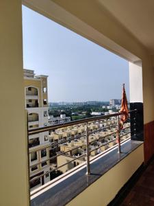 Balcony Image of 1100 Sq.ft 2 BHK Apartment / Flat for sale in Aishwarya Empire, Purena Raipur for Rs. 7000000