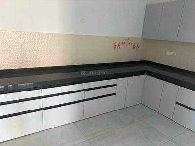 Kitchen Image of 1900 Sq.ft 4 BHK Apartment / Flat for rent in Mantra Mirari, Mundhwa Pune for Rs. 70000