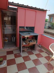 Balcony Image of 350 Sq.ft 1 BHK Builder Floor for rent in Ichapur Kolkata for Rs. 7000