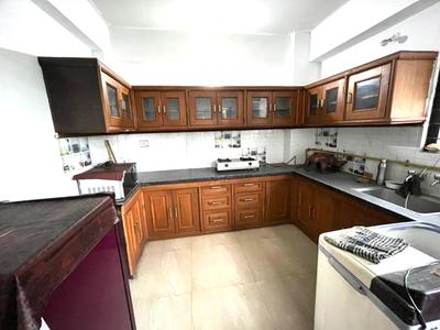 Kitchen Image of 1120 Sq.ft 2 BHK Apartment / Flat for rent in Lasudia Mori Indore for Rs. 25000