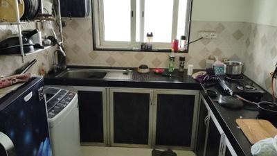 Kitchen Image of 850 Sq.ft 2 BHK Apartment / Flat for sale in Refab Onyx Apartment Kunfayakun CHSL Building, Malad East Mumbai for Rs. 17500000