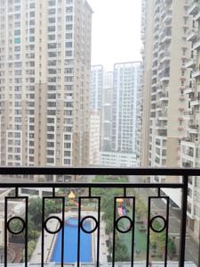 Balcony Image of 968 Sq.ft 2 BHK Apartment / Flat for sale in Nyati Elysia, Kharadi Pune for Rs. 12400000