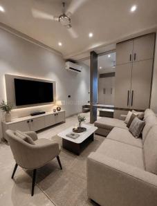 Hall Image of 750 Sq.ft 1 BHK Apartment / Flat for rent in Shree Balaji Shree Balaji Wind Park, Gota Ahmedabad for Rs. 20000