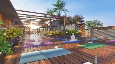 Image of 1250 Sq.ft 3 BHK Apartment / Flat for sale in Kumar Purab A3 Building, Magarpatta City, Pune for Rs. 13800000