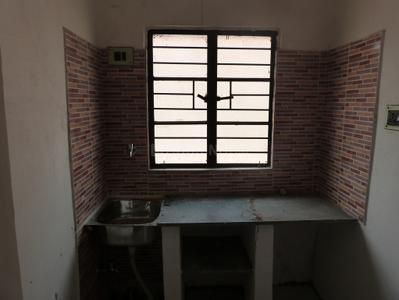 Kitchen Image of 480 Sq.ft 1 BHK Apartment / Flat for sale in Baguiati Kolkata for Rs. 2100000