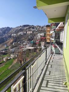 Balcony Image of 650 Sq.ft 1 BHK Independent House for rent in Panthaghati Shimla for Rs. 8000