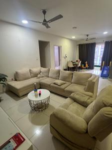 Hall Image of 1518 Sq.ft 3 BHK Apartment / Flat for rent in Mahaveer Ranches, Parappana Agrahara Bengaluru for Rs. 70000