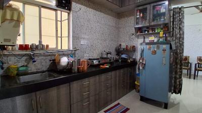 Kitchen Image of 750 Sq.ft 1.5 BHK Apartment / Flat for sale in Goel Amrut Ganga, Anand Nagar, Sinhagad Road Pune for Rs. 7500000