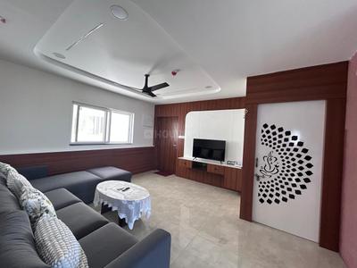 Hall Image of 1570 Sq.ft 3 BHK Apartment / Flat for rent in Candeur 40, Miyapur Hyderabad for Rs. 65000