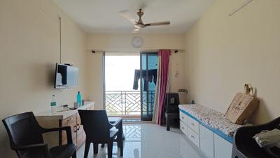 Living Room Image of 900 Sq.ft 2 BHK Apartment / Flat for rent in Adiraj Niramaya Heights, Kalwa Thane for Rs. 35000