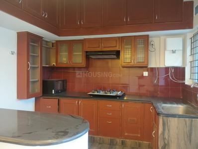 Kitchen Image of 1400 Sq.ft 3 BHK Apartment / Flat for sale in Swaraj Homes Scion Gokul Apartment, Indira Nagar Bengaluru for Rs. 12160000