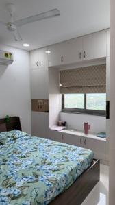 Bedroom Image of 1339 Sq.ft 2 BHK Apartment / Flat for rent in Frontline Seven, Kokapet Hyderabad for Rs. 53000