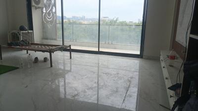 Living Room Image of 960 Sq.ft 1 BHK Independent House for rent in Sector 108 Noida for Rs. 35000