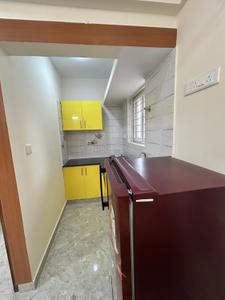 Kitchen Image of 709 Sq.ft 1 BHK Apartment / Flat for rent in BTM Layout Bengaluru for Rs. 29999