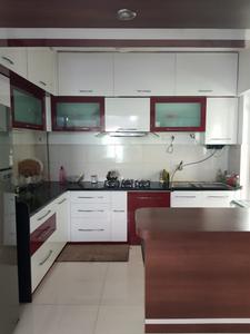 Kitchen Image of 1400 Sq.ft 3 BHK Apartment / Flat for rent in Rohan Mithila, Viman Nagar Pune for Rs. 57000
