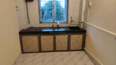 Kitchen Image of 550 Sq.ft 1 BHK Apartment / Flat for rent in Dahisar West Mumbai for Rs. 30000