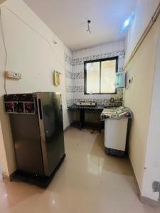 Kitchen Image of 525 Sq.ft 1 BHK Apartment / Flat for rent in Gurudatta Bhaurao Park, Rabale Navi Mumbai for Rs. 21000