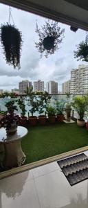 Balcony Image of 1400 Sq.ft 3 BHK Apartment / Flat for rent in Tathawade Pune for Rs. 50000