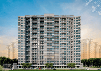 Image of 1300 Sq.ft 2 BHK Apartment / Flat for sale in Happy Home Sarvoday Symphony, Thakurli, Thane for Rs. 7300000