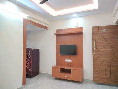 Living Room Image of 700 Sq.ft 1 BHK Apartment / Flat for rent in BTM Layout Bengaluru for Rs. 29999