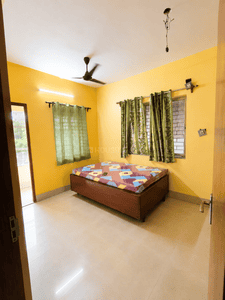 Bedroom Image of 850 Sq.ft 2 BHK Apartment / Flat for rent in Sarada Pally Kolkata for Rs. 25000