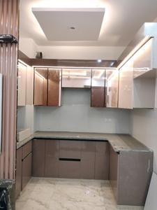 Kitchen Image of 600 Sq.ft 2 BHK Builder Floor for sale in Chandra Park New Delhi for Rs. 4700000