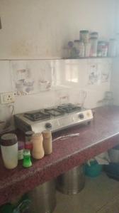 Kitchen Image of 200 Sq.ft 1 BHK Builder Floor for rent in Kamta Lucknow for Rs. 5000